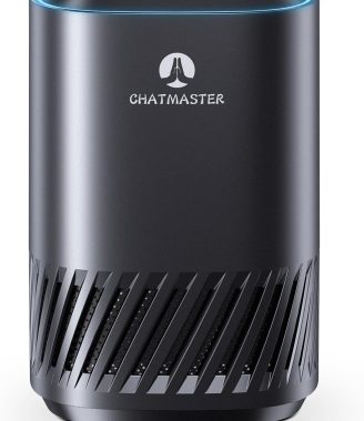 AI Smart Speaker with ChatGPT & Alexa, Dual AI Assistants, Tarot Reading, Language Learning, Smart Home Control, Privacy Protection